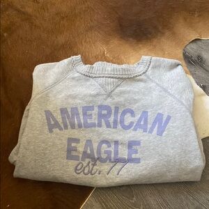 Really cute grey American eagle crewneck
perfect shapelike new
bought for 70+tax